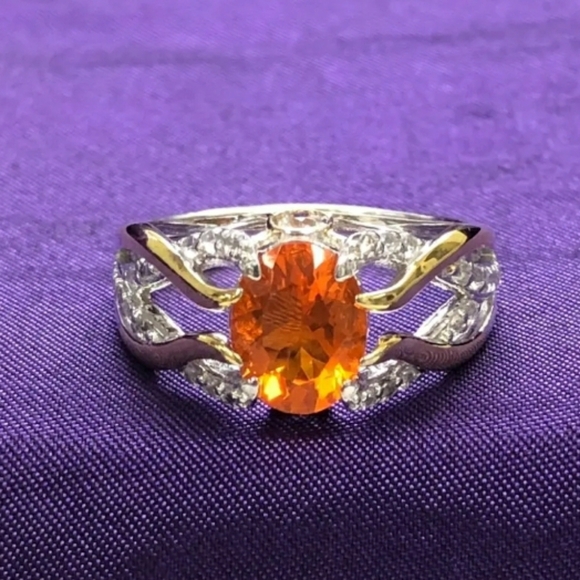 Victoria Wieck Jewelry - Rare Victoria Wieck Mexican Fire opal Ring